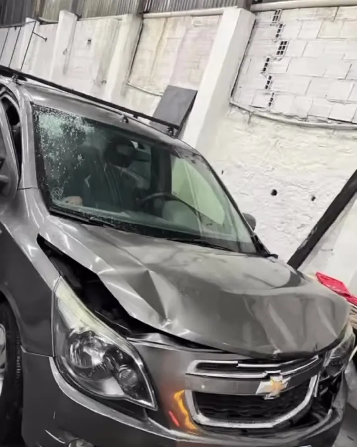 Chevrolet Cobalt antes — Funilaria e pintura