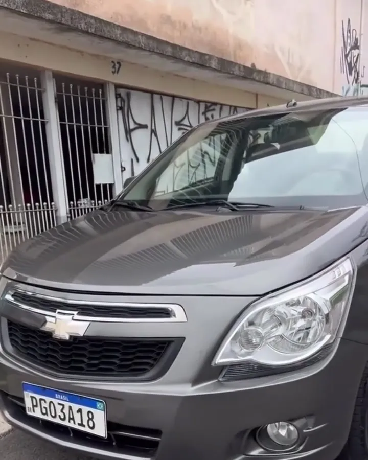 Chevrolet Cobalt depois — Funilaria e pintura